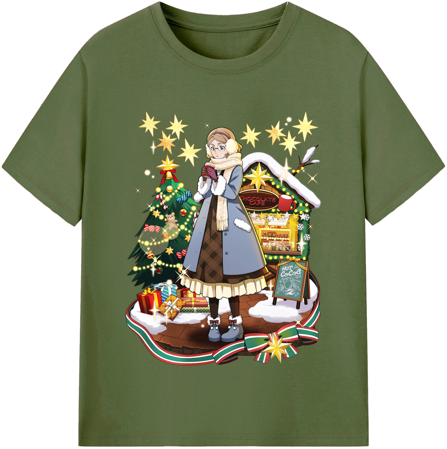 （画像用） 文豪ストレイドッグス Bungo Stray Dogs 綿100％半袖Tシャツ（フロントプリント）